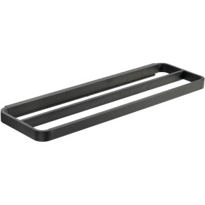 Zone Denmark Rim Håndklædestang Dobbelt 44 cm, Sort