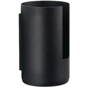 Zone Denmark Rim Væghængt Toiletpapiropbevaring 13,2x21,8 cm, Sort