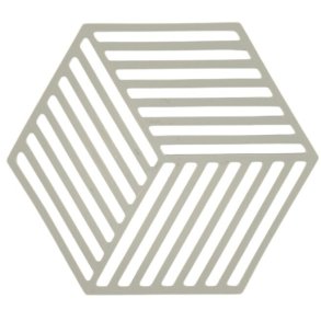 Zone Denmark Hexagon Bordskåner 16x14 cm, Mud
