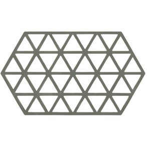 Zone Denmark Triangles Bordskåner 24x14 cm, Olive Taupe