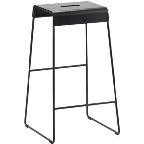Zone Denmark A-Stool Taburet H65 cm, Sort