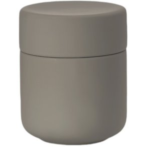 Zone Denmark Ume Krukke m. Låg H10,3 cm, Taupe