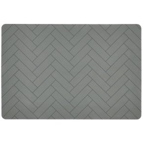 Södahl Tiles Dækkeserviet 33x48 cm, Forest Green