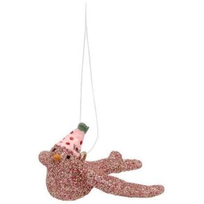 Medusa Copenhagen Due Pige Ophæng 4 cm, Lyserød