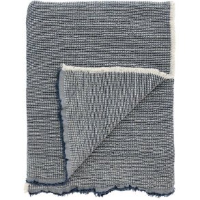 Södahl Waffle Plaid 130x170 cm, Blå