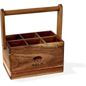 HOLM Redskabs-/Opbevaringsholder 24,8x14,2 cm, Akacietræ