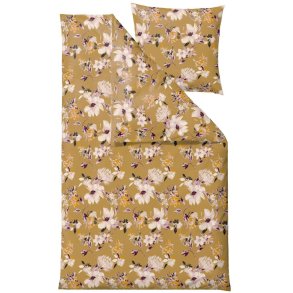 Södahl Organic History Bloom Sengetøj 140x220 cm, Gulden
