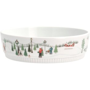 Pillivuyt Vinter Skål Nr. 4 Lav Ø20 cm, Hvid