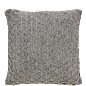 Södahl Scallop Pude 45x45 cm, Grå