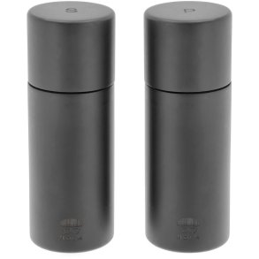 Holm Salt- og Pebersæt 15,2 cm, Sort