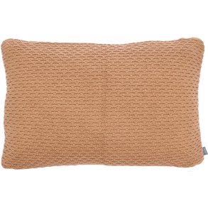 Södahl Wave Knit Pudebetræk 40x60 cm, Camel