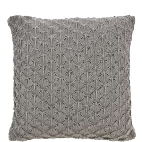 Södahl Scallop Pudebetræk 45x45 cm, Grå