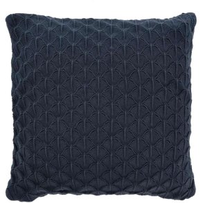 Södahl Scallop Pudebetræk 45x45 cm, Indigo