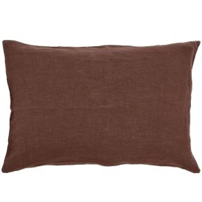 Södahl Linen Pude 40x60 cm, Coffee Brown