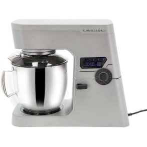 Blomsterbergs Køkkenmaskine XL 800 Watt 7 L, Sølv