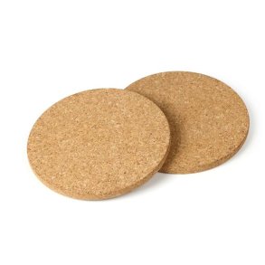 Funktion Bordskåner 2 stk. Ø17 cm, Kork