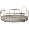 Kurv Ø38 cm, Taupe
