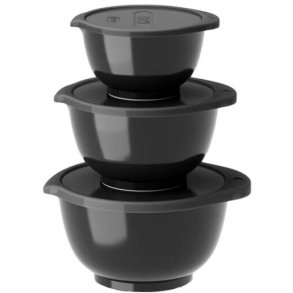 Rosti Margrethe Miniskålesæt m. Låg, Black Edition