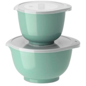 Rosti Margrethe Røreskålesæt 4 Dele, Nordic Green