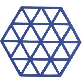 Zone Denmark Triangles Bordskåner 16x14 cm, Indigo