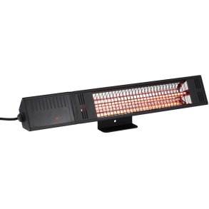 Nordic Sense Terrassevarmer til Væg 1500W, Sort