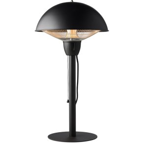 Nordic Sense Terrassevarmer til Bord 1500W, Sort