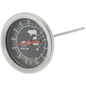 HOLM Stegetermometer 7 cm, Stål