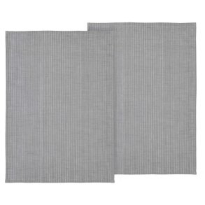 Södahl Line Viskestykke 2 stk. 50x70 cm, Stone Grey