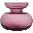 Vase H9 cm, Plum