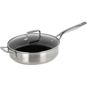 Morsø 79NORD Sauterpande m. Glaslåg og Keramisk Non-stick Ø26 cm