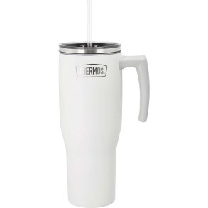 Thermos Termokrus m. Hank 1,1 L, Mat Hvid