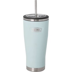 Thermos Termokrus m. Sugerør 0,7 L, Lyseblå