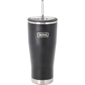 Thermos Termokrus m. Sugerør 0,7 L, Sort