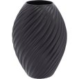 River Vase H26 cm, Sort