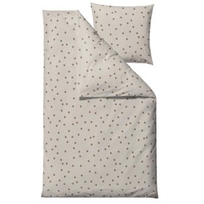 Södahl Solaris Sengetøj 140x220 cm, Warm Taupe