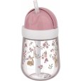 Børnekrus m. Sugerør 300 ml, Fairy Garden