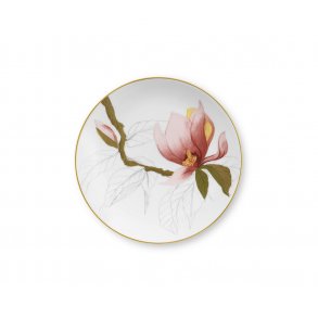Royal Copenhagen Flora Tallerken 19 cm, Magnolia