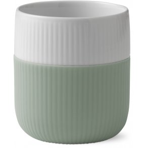 Royal Copenhagen Riflet Contrast Krus 33 cl, Lavgrøn