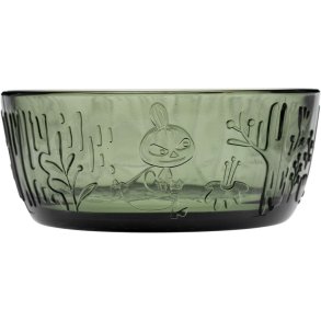 Moomin Arabia Mumi x Iittala Skål Ø12 cm, Pine Green