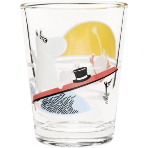 Moomin Arabia Mumi x Iittala Glas 22 cl, Aftensvømning