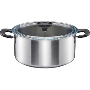 Fiskars Functional Form Gryde 34 cm/5 L, Rustfrit Stål