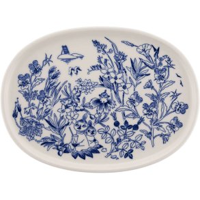 Moomin Arabia Mumi Haru Serveringsfad 17 cm, Blå