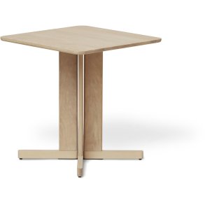 Form & Refine Quatrefoil Bord H72,5 cm, Hvidolieret Eg