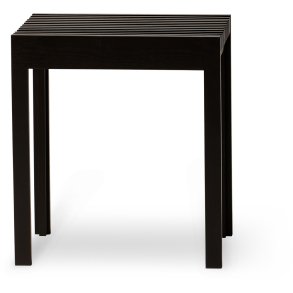 Form & Refine Lightweight Taburet H45 cm, Sortbejdset Eg