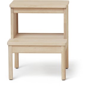 Form & Refine A Line Stepstol H45,5 cm, Hvidolieret Eg