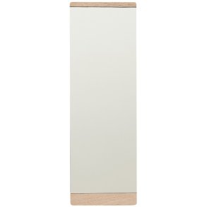 Form & Refine Rim Vægspejl 35x110 cm, Hvidolieret Eg