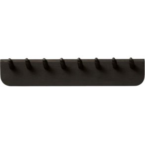 Form & Refine Echo Knagerække 40 cm, Sortbejdset Eg