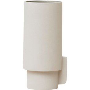 Form & Refine Aloca Vase H21 cm, Lys Grå