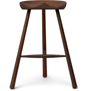 Form & Refine Shoemaker Taburet H68 cm, Røget Eg