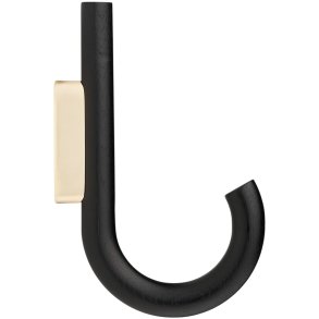 GEJST Hook Krog 19 cm, Sort Eg/Messing
